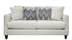 Salome Sand Dollar Loveseat - Contemporary Track Arm Loveseat by Mayo