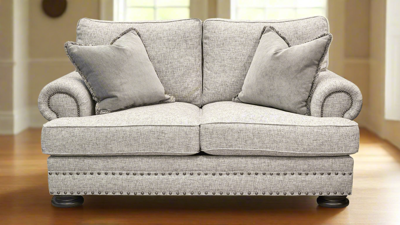 Foster Grey Loveseat