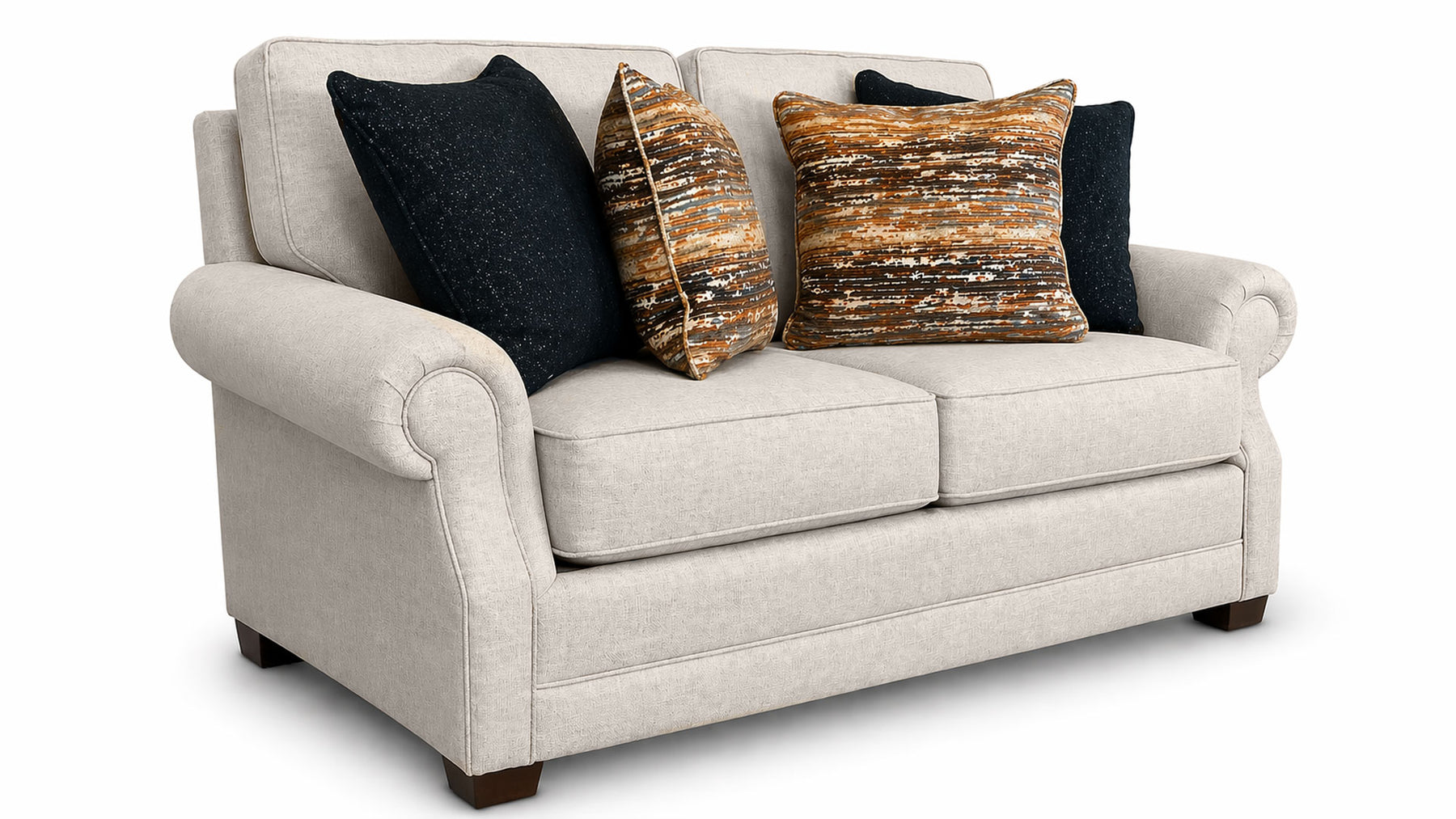 Sofá de dos plazas Grande Sand de Mayo | Sofá fabricado en EE. UU. | Gallery Furniture