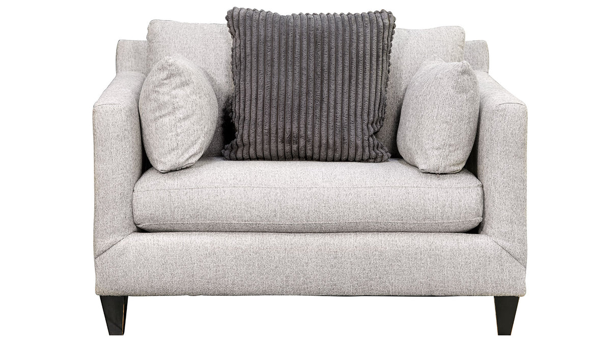 Billow Pewter Chair