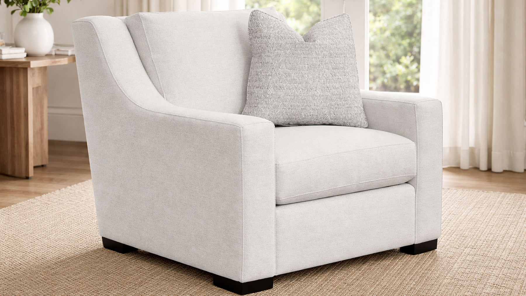 Bernhardt Germain Accent Chair – Luxury Upholstered Armchair Made in USA | Gallery Furniture