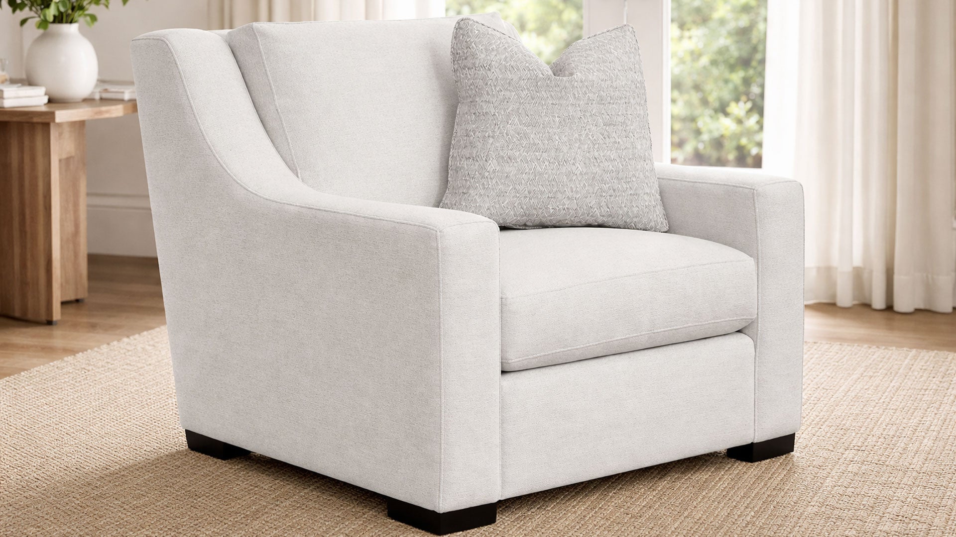 Bernhardt Germain Accent Chair – Luxury Upholstered Armchair Made in USA | Gallery Furniture