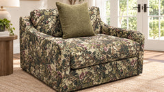 Floral Cozy Chair 1/2 | Gallery Furniture