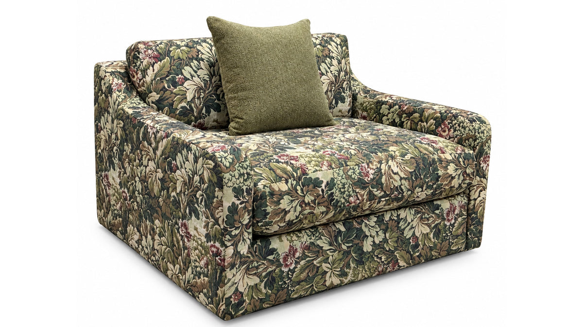 Floral Cozy Chair 1/2 | Gallery Furniture