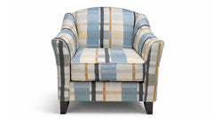 Lucas Glass Accent Chair | Gallery Furniture