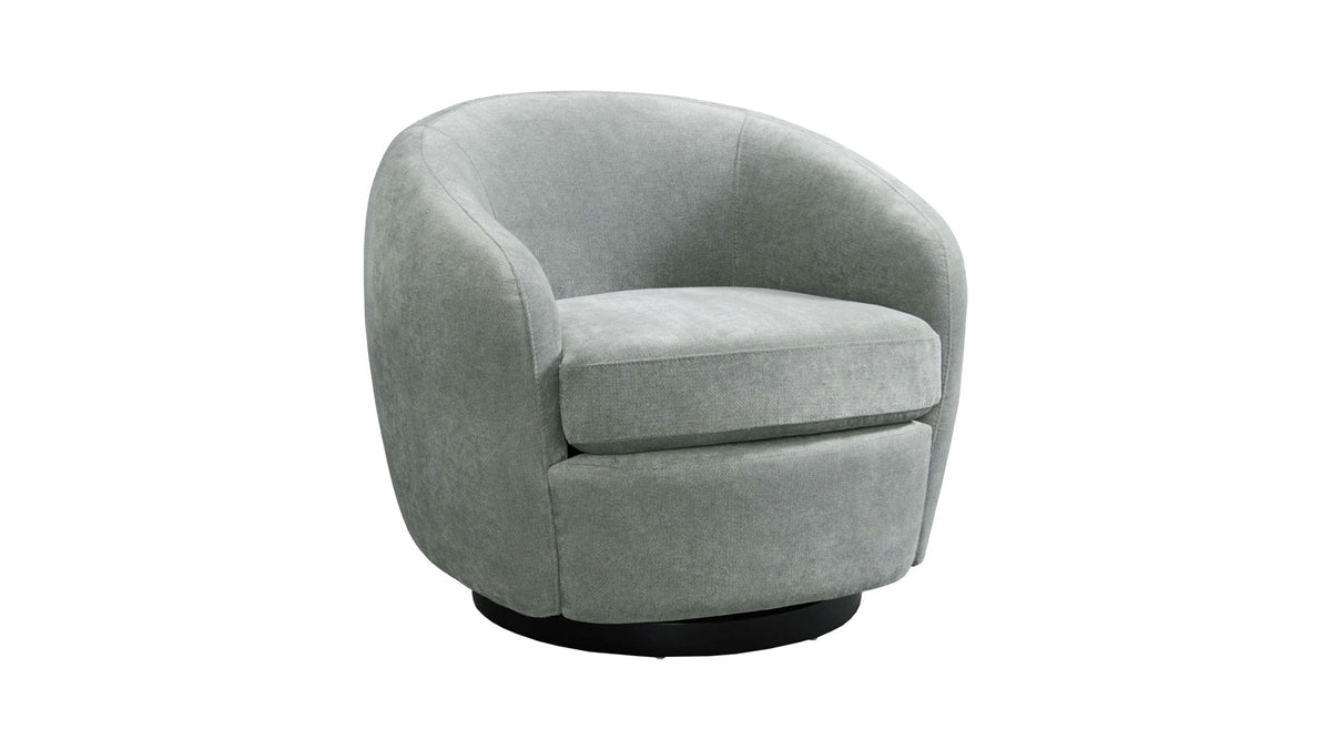 Chanel Bristol Grey Swivel Chair