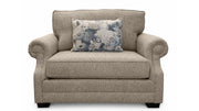 Donegal Tweed Basket Chair Using Revolution Performance Fabric