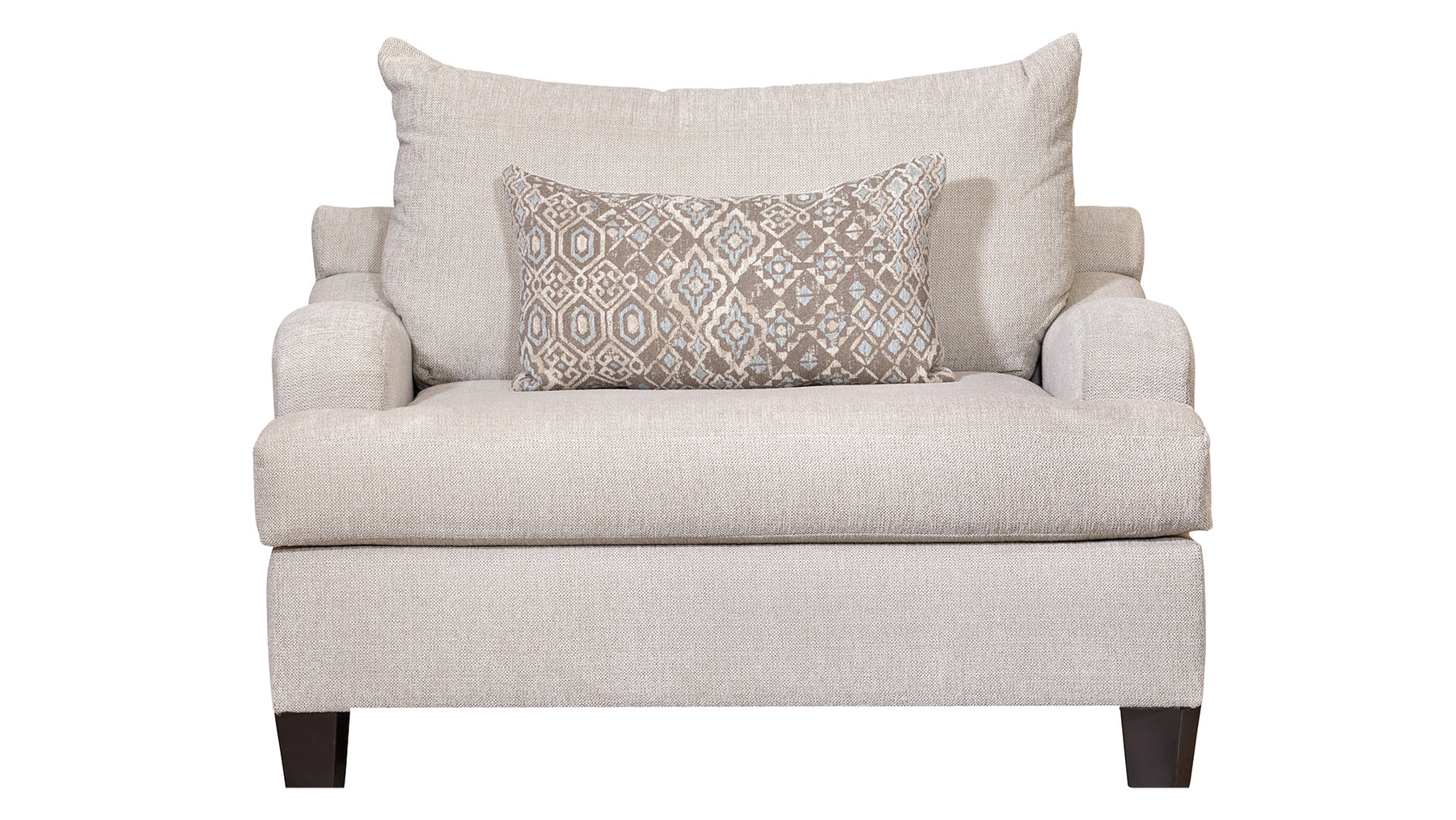 Sillón auxiliar Venus Cream – Sillón tapizado | Fabricado en EE. UU.
