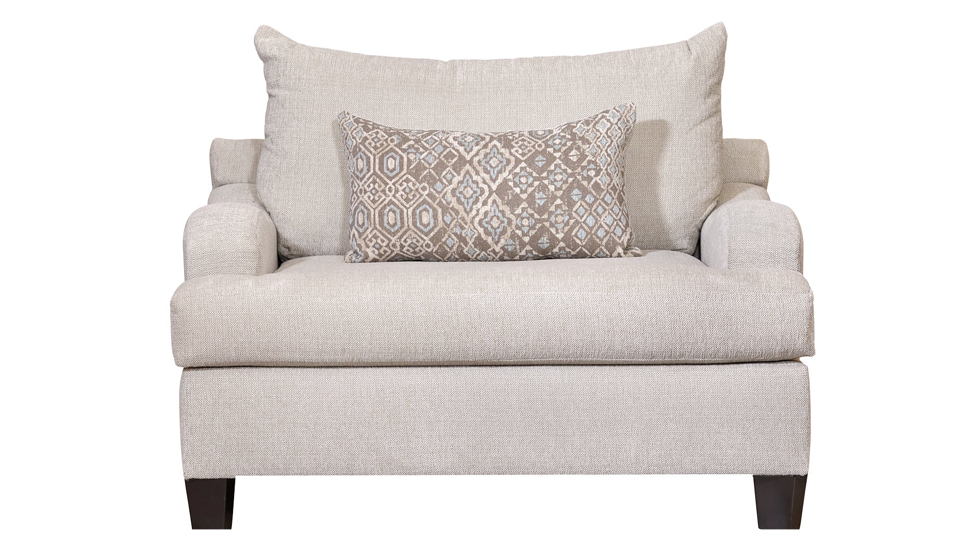 Sillón auxiliar Venus Cream – Sillón tapizado | Fabricado en EE. UU.