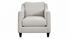 Salome Sand Dollar Accent Chair - Contemporary Track Arm Chair by Mayo