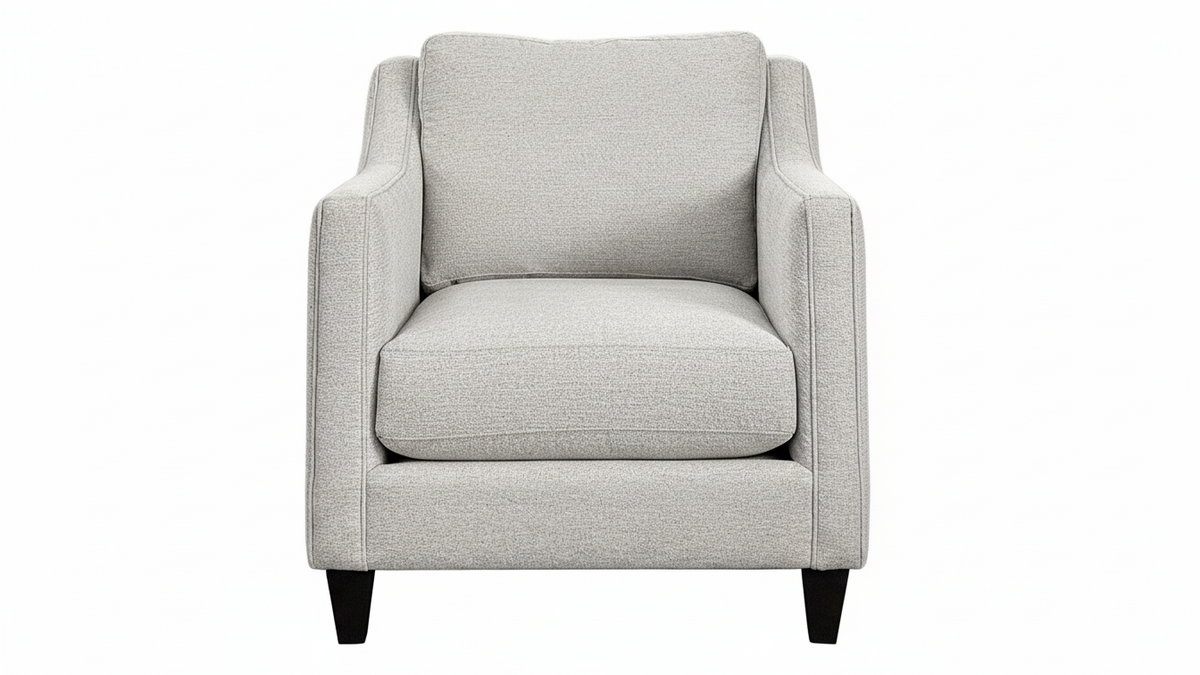 Salome Sand Dollar Accent Chair - Contemporary Track Arm Chair by Mayo