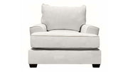 Gallery Furniture Design Oracle Cream Accent Chair | Made in USA | Revolution Performance Fabric