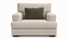 Tweed Oatmeal Chair by Mayo | Made in USA Sofa | Gallery Furniture