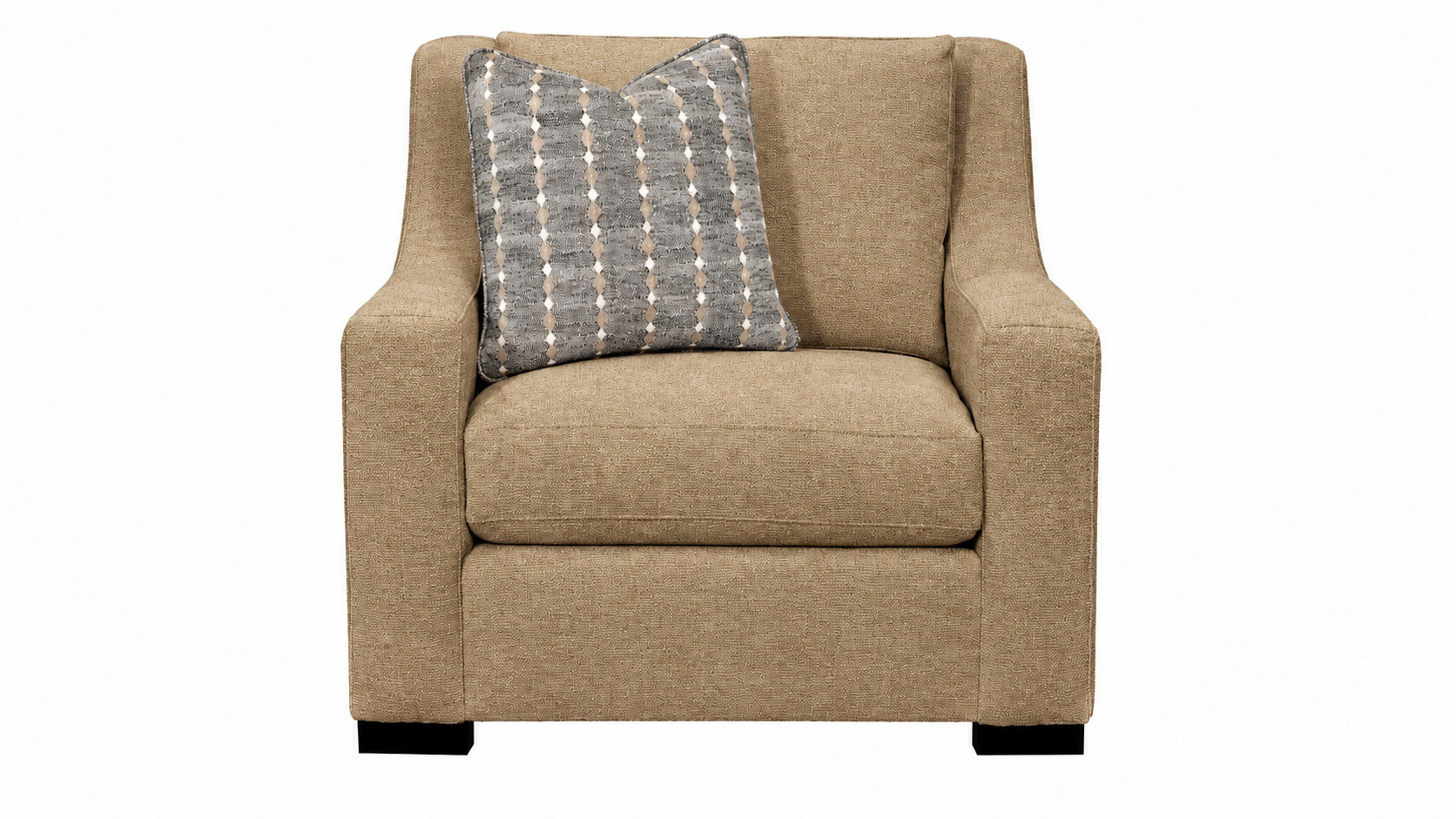 Bernhardt Germain Amber Accent Chair – Luxury Upholstered Armchair Made in USA