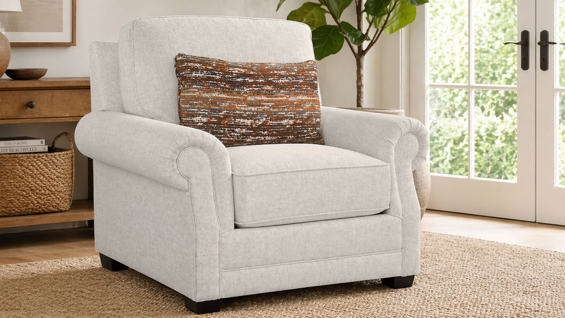 Grande Sand Chair by Mayo | Made in USA Sofa | Gallery Furniture