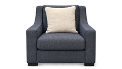 Germain Cobalt Performance Fabric Chair |Gallery Furniture