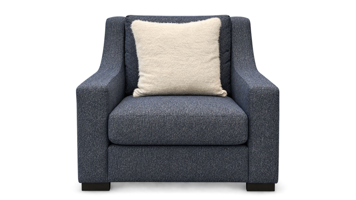 Germain Cobalt Performance Fabric Chair |Gallery Furniture