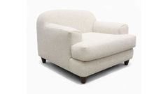 White Modern Accent Chair – Upholstered Armchair by Mayo | Gallery Furniture