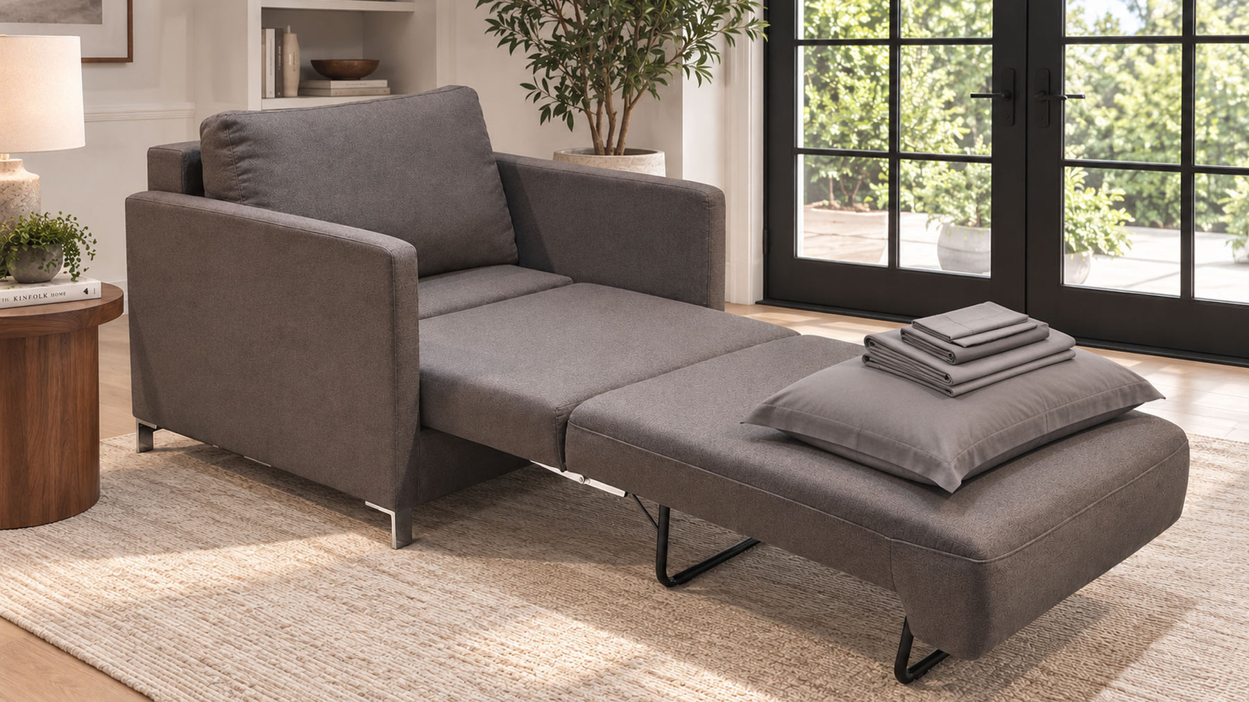 Elfin Twin Sleeper Chair | Gallery Furniture