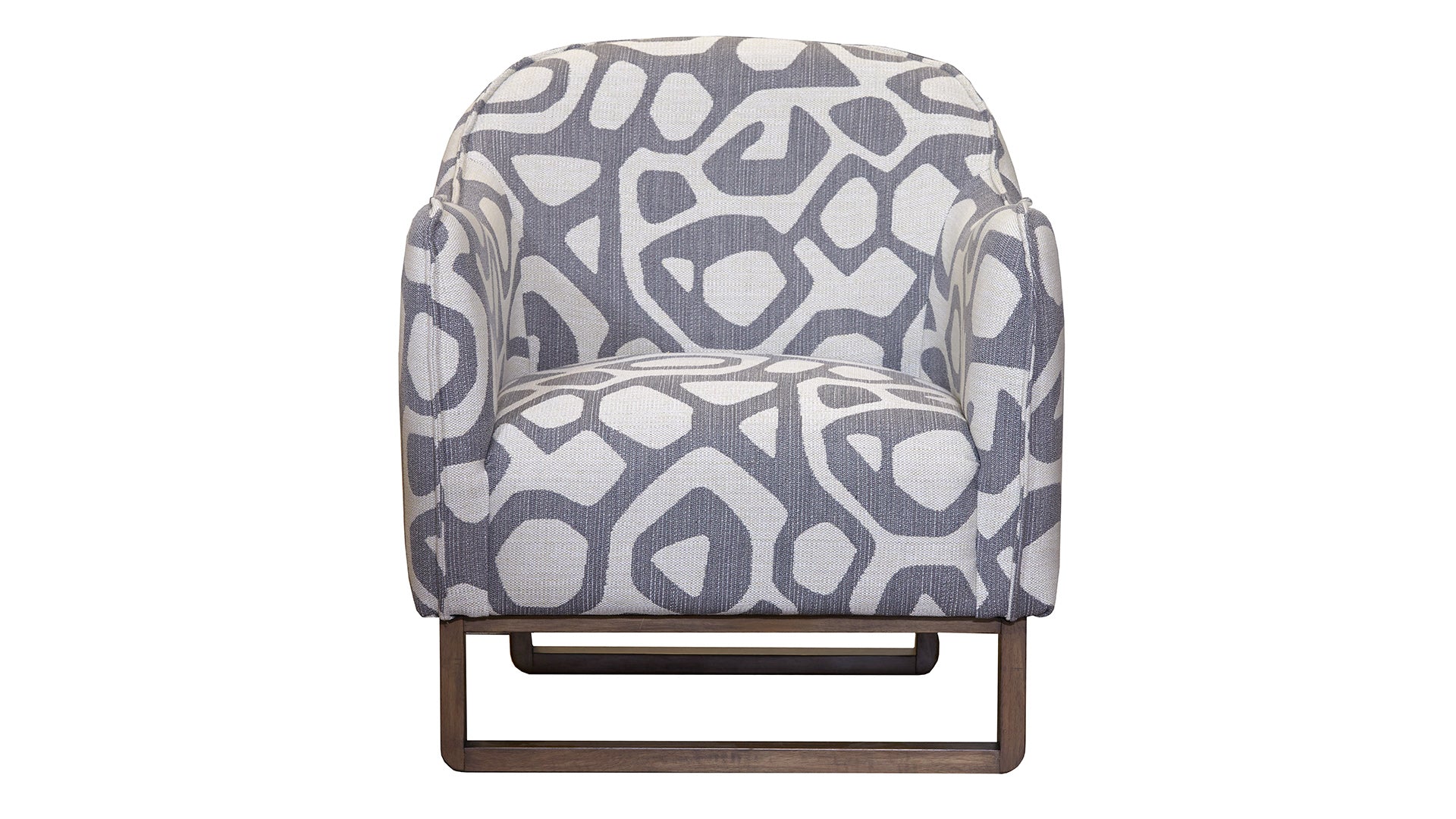Fitz Geometric Accent Chair – Modern Upholstered Occasional Chair | Gallery Furniture