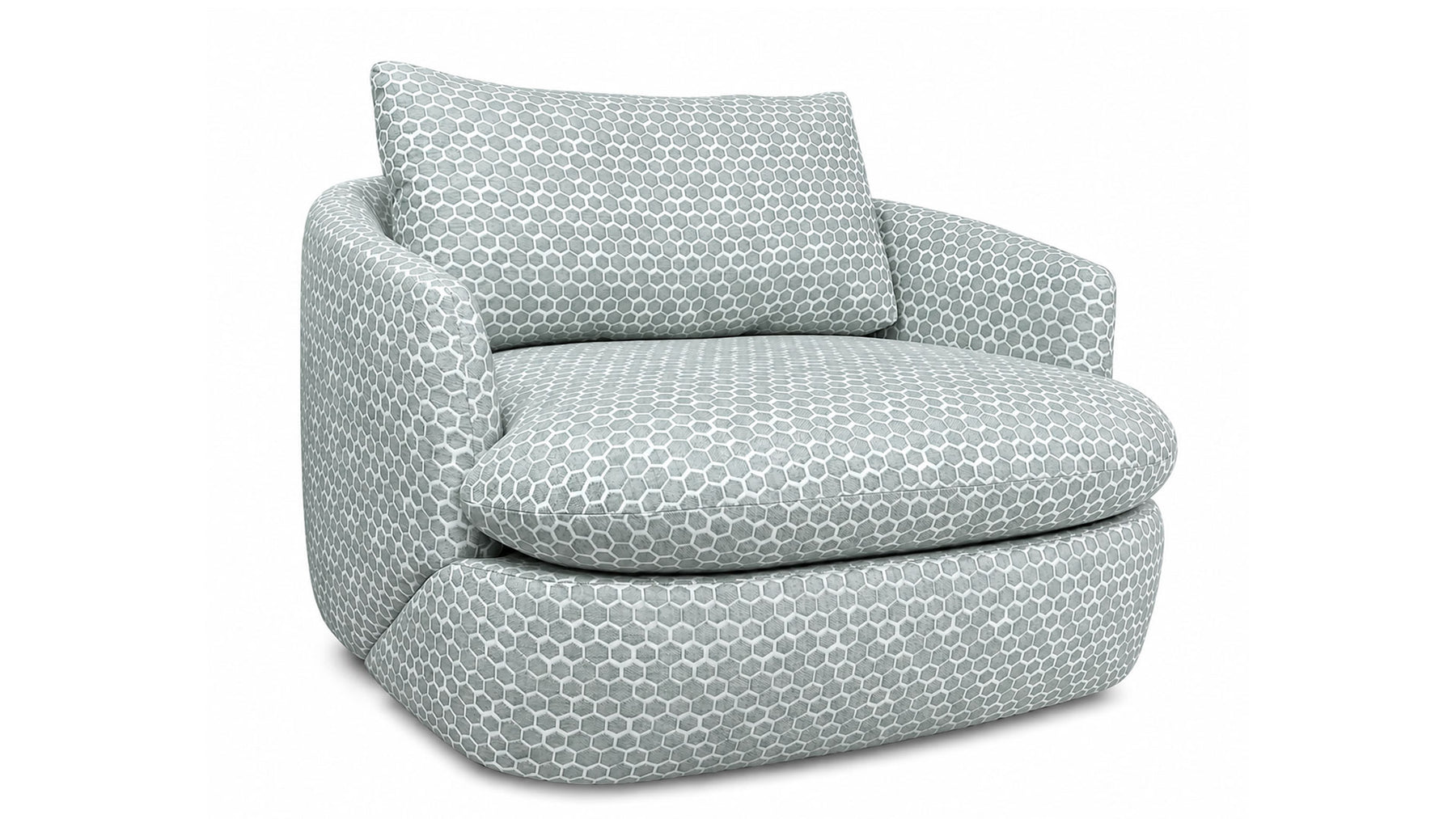 Silla giratoria Theo, de Jonathan Louis | Fabricada en EE. UU. | Gallery Furniture