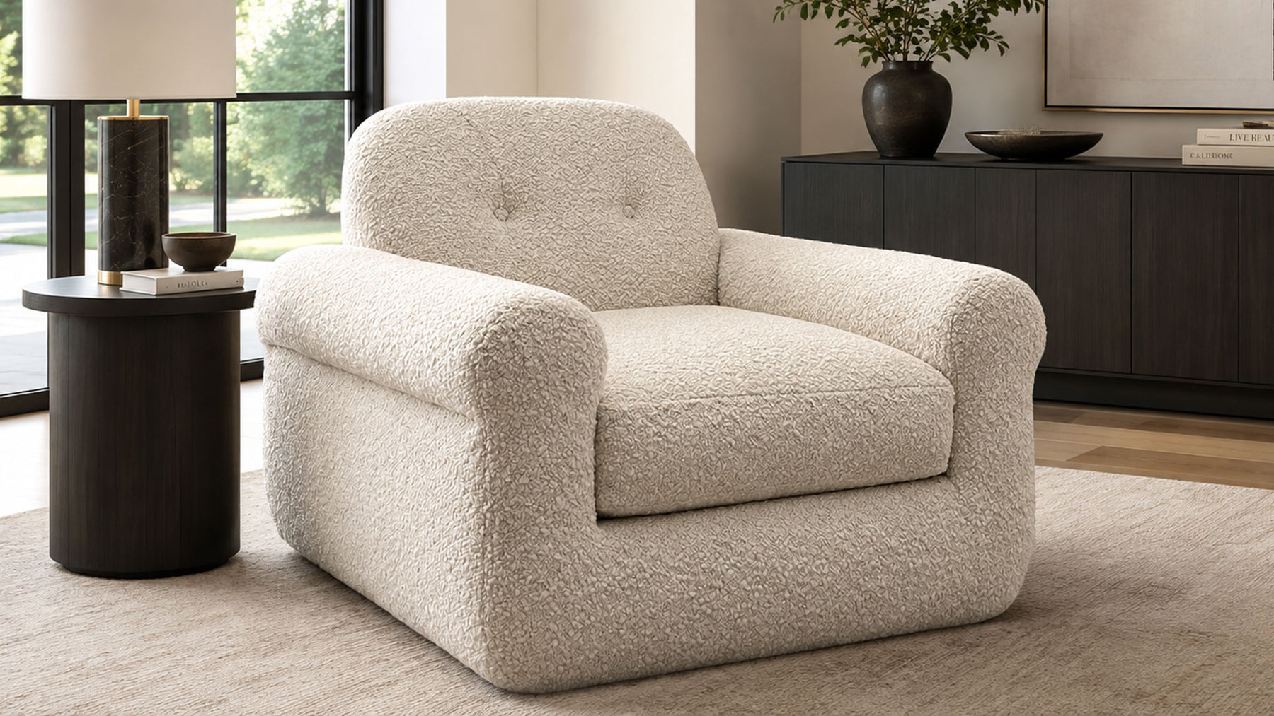 Jonathan Louis Swivel Chair | Contemporary Swivel Chair | Gallery Furniture