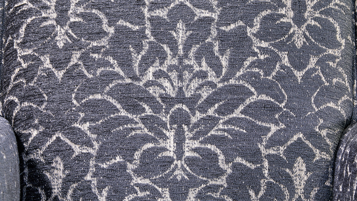 Divine Indigo Swivel Chair