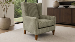 Demi Evergreen Wingback Accent Chair by Mayo | Upholstered Wingback Chair | Gallery Furniture
