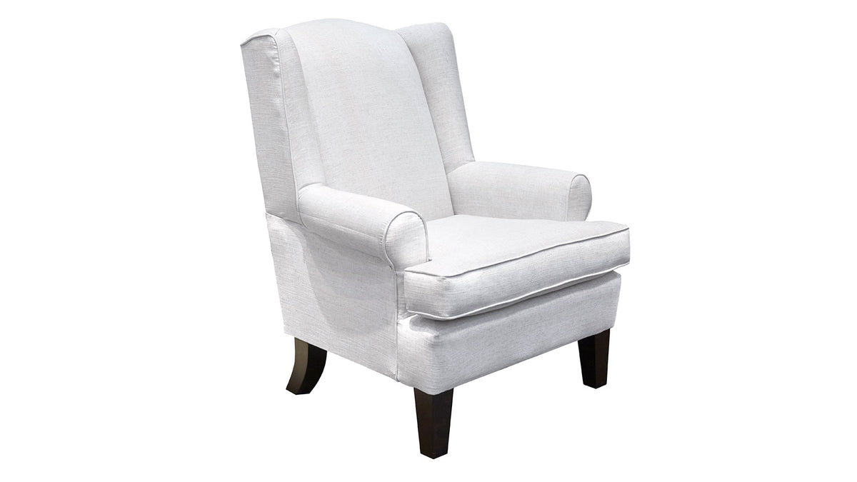 Amelia Flax Wing Chair