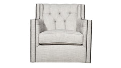 Candace Oatmeal Swivel Chair
