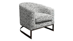 Marley Bengal Barrel Accent Chair by Jonathan Louis | Made in USA | Gallery Furniture