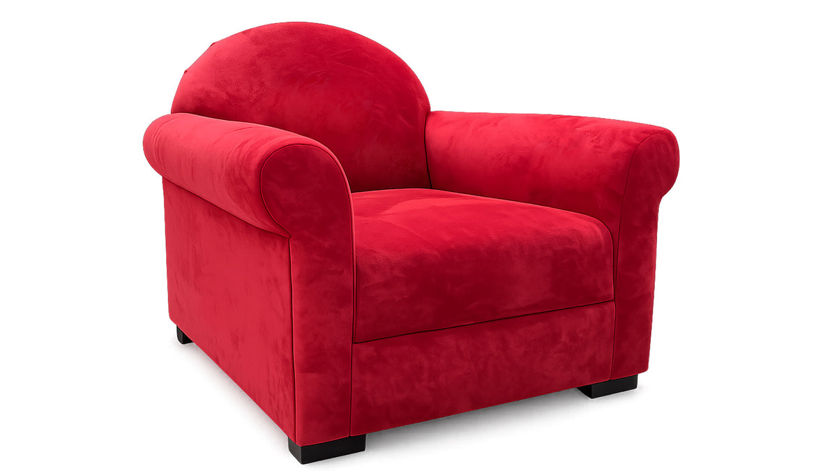 Lenore Gypsy Scarlet Accent Chair by Jonathan Louis | Made in USA | Gallery Furniture