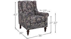 Kais Wingback Chair
