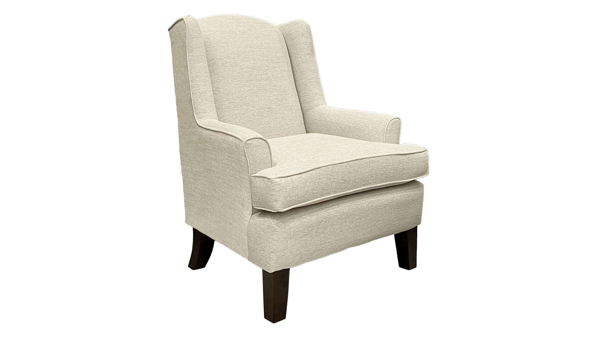 Andrea Wing Chair in Canvas