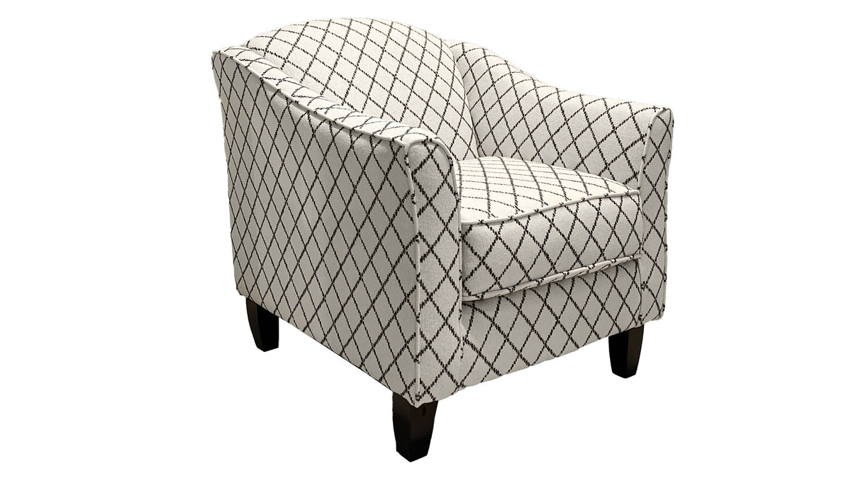 Muse Blue Accent Chair