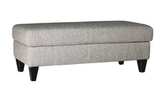 Billow Pewter Ottoman