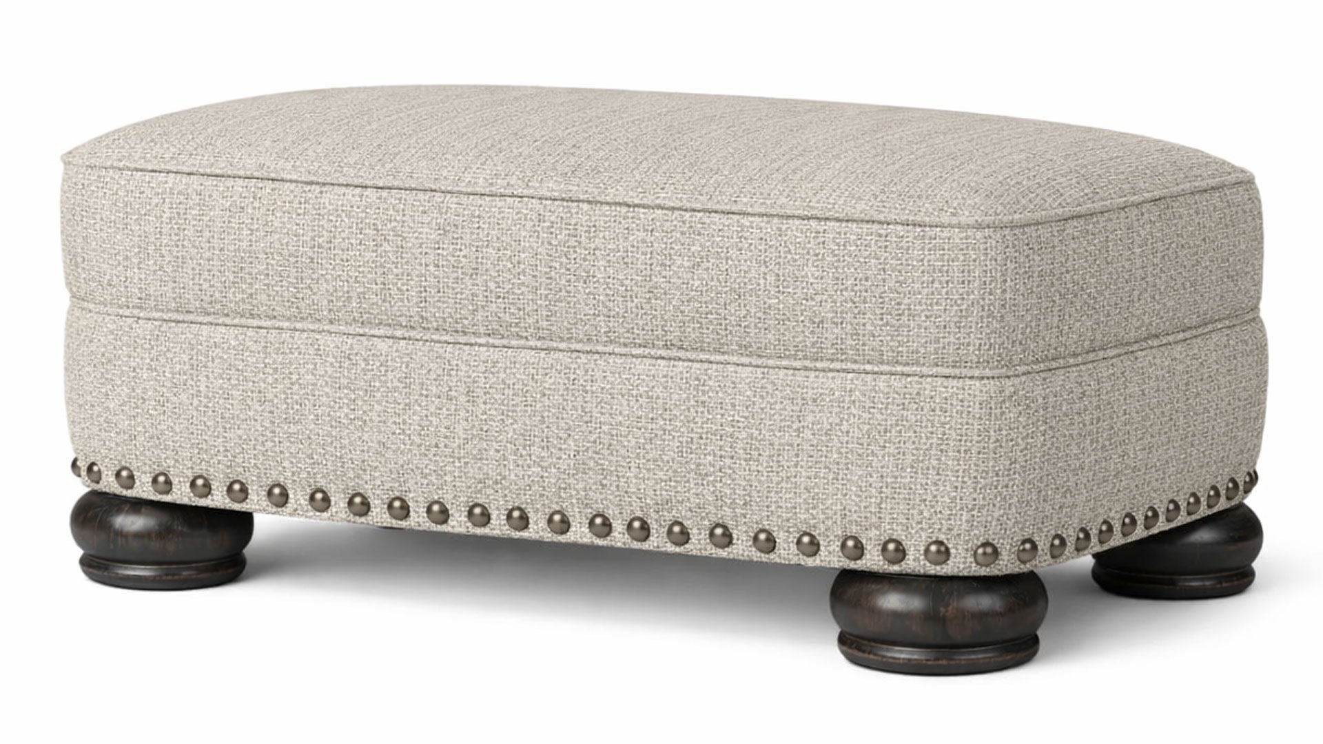 Twine and Twig Fog 2.0 Ottoman