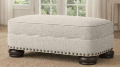 Twine and Twig Fog 2.0 Ottoman