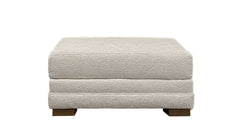 Breclan Cream Ottoman