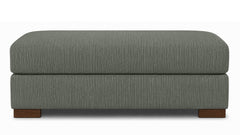 Whisper Rosemary Ottoman Using Revolution Performance Fabric