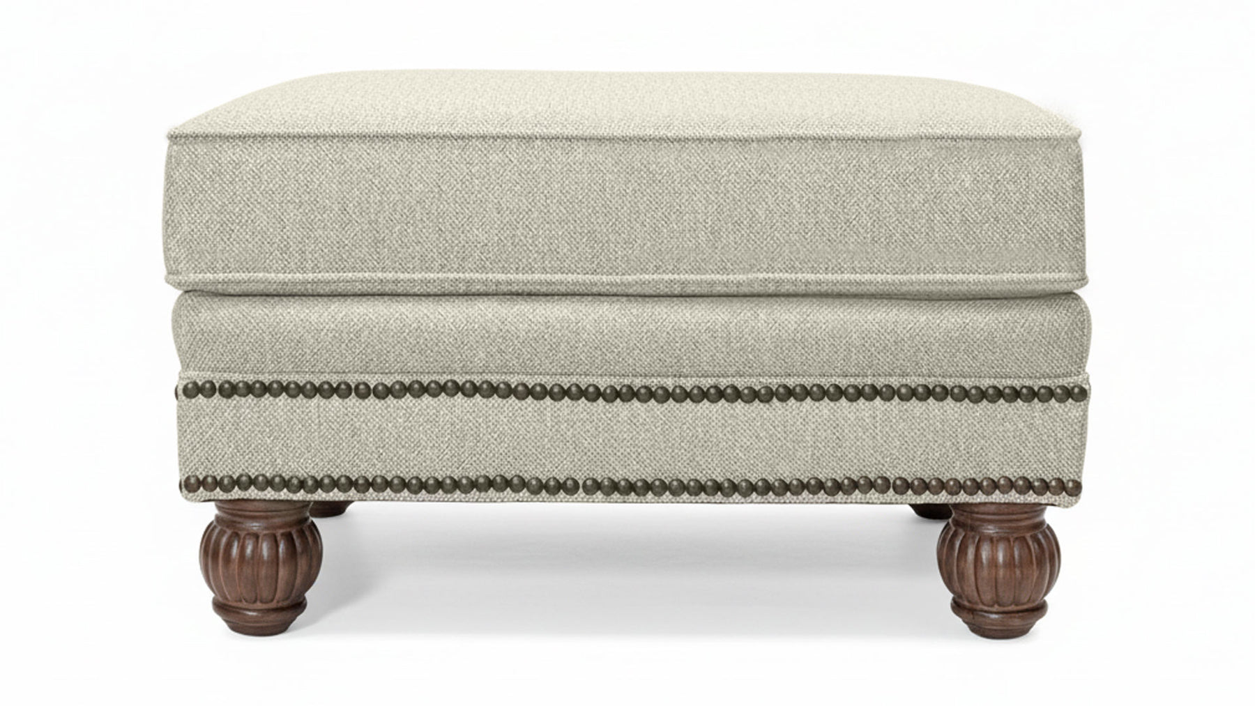 Solara Pebble Ottoman - Contemporary Upholstered Ottoman by Mayo