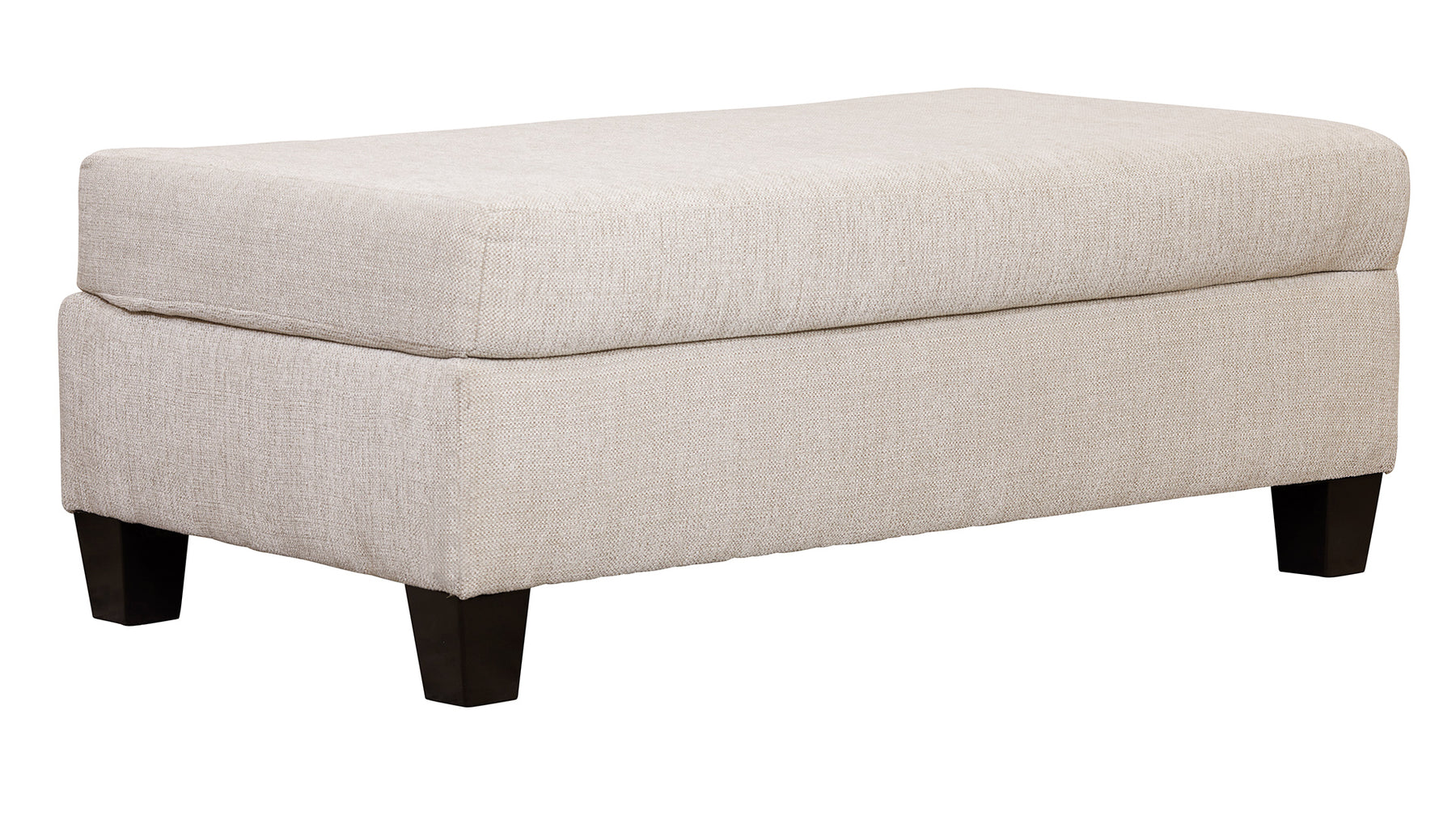 Venus Cream Ottoman
