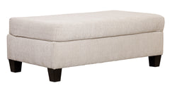 Venus Cream Ottoman