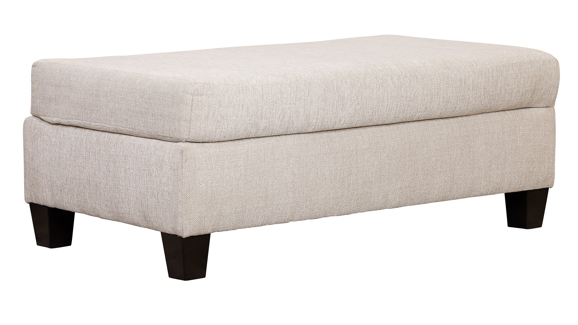 Venus Cream Ottoman