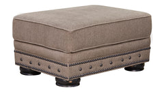 Evermore Oak Ottoman