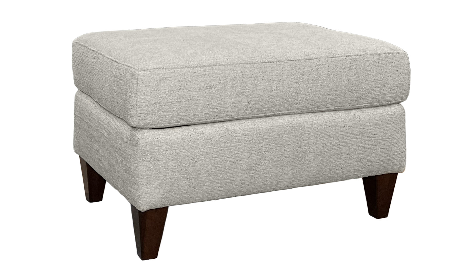 Salome Sand Dollar Ottoman - Contemporary Upholstered Ottoman by Mayo