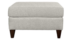 Salome Sand Dollar Ottoman - Contemporary Upholstered Ottoman by Mayo