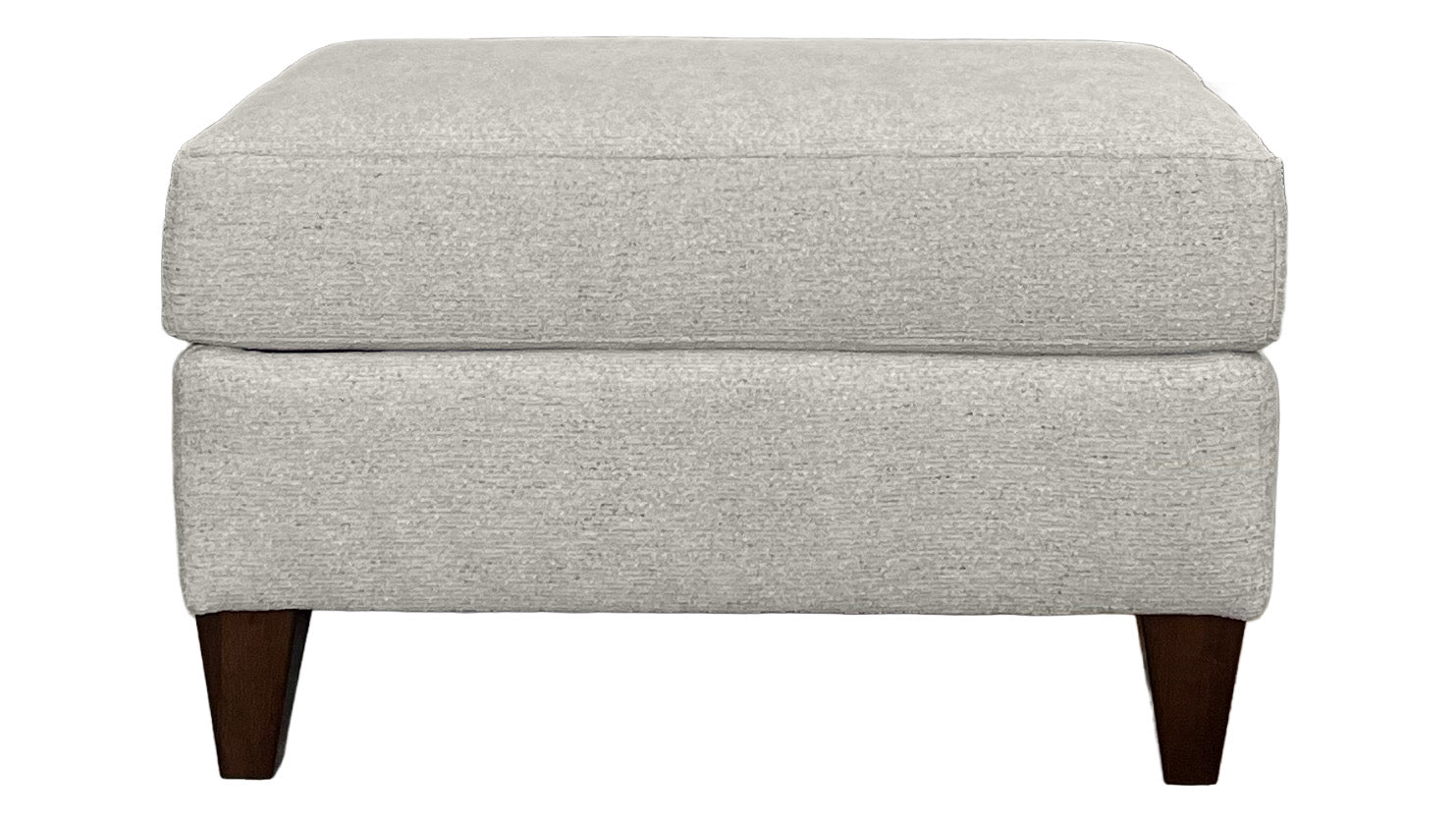 Salome Sand Dollar Ottoman - Contemporary Upholstered Ottoman by Mayo