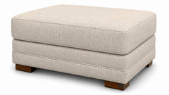 Otomana Tweed Oatmeal de Mayo | Sofá fabricado en EE. UU. | Gallery Furniture