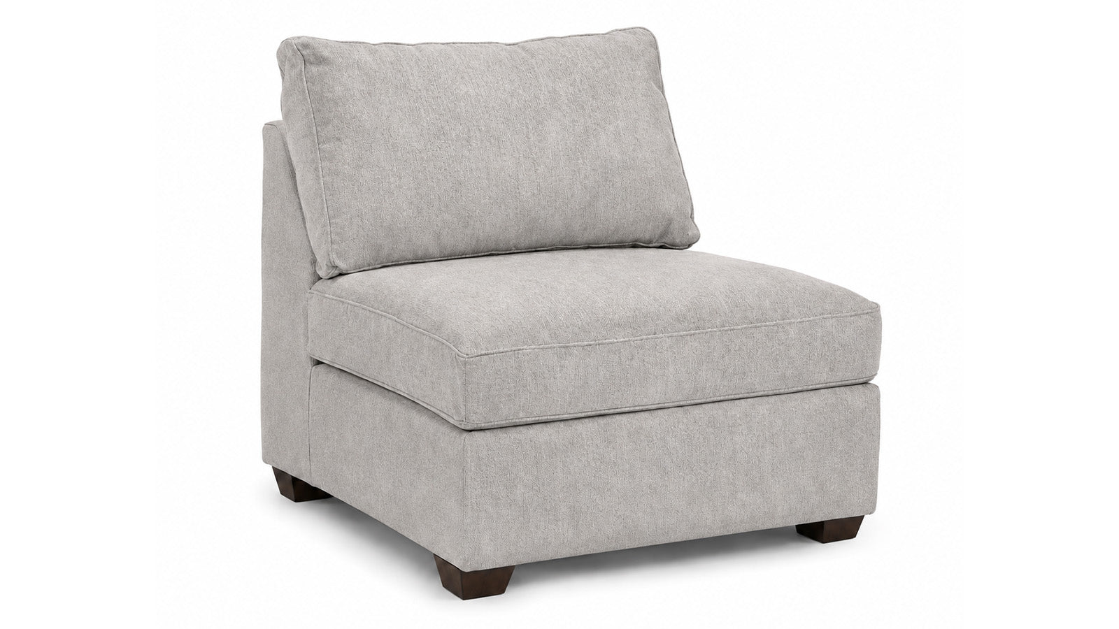 Degorgeous Ash Amless Chair Modular Piece | Made in USA | Gallery Furniture